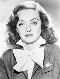 Shoulder Length Hair Prints: Bette Davis