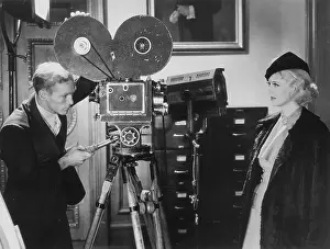 Bette Davis with Cotton Warburton