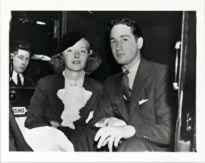 Divorce Prints: Bette Davis And Harmon Nelson In Car