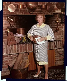 Bette Davis at Home