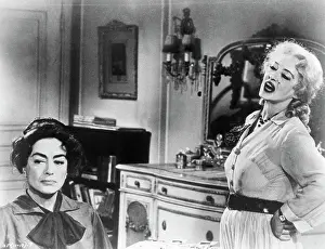 Mental Illness Prints: Bette Davis And Joan Crawford in What Ever Happened to Baby Jane?
