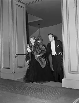 Bette Davis and Johnny Favour at Academy Awards