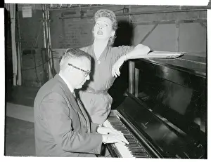 Bette Davis Singing with Vernon Duke