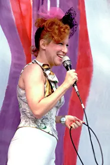 Iconic Concert Prints: Celebrate the Unforgettable Music Event That United the World: Bette Midler At Live Aid