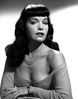 Bettie Page Portrait