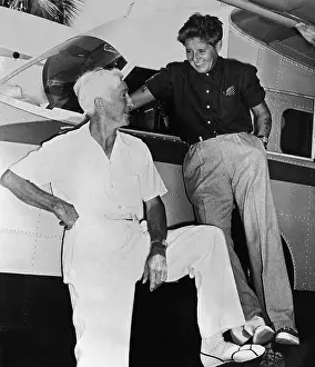Betty Carstairs and Gar Wood