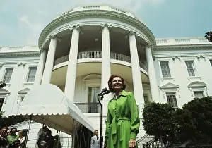 Huty31515 Prints: Betty Ford At White House