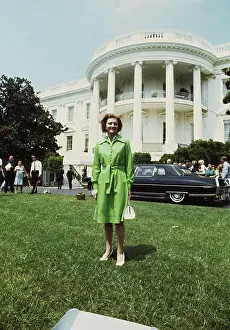Huty31515 Prints: Betty Ford At White House