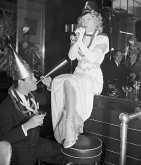 New Years Eve Prints: Betty Hutton and Ted Briskin on New Years