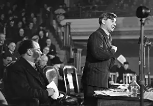 P Bevan Aneurin Prints: Bevan Addressing