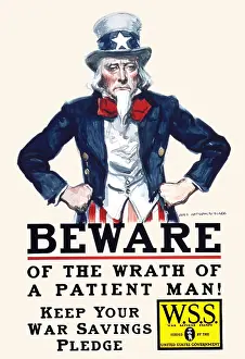 Great War Prints: Beware of the wrath of a patient man!
