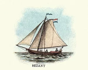 Images Dated 23rd July 2017: Bezant Boat, 19th Century