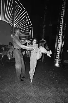 Disco Prints: Bianca Jagger Dancing Sterling St. Jacqu