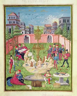 Bathing Prints: Biblioteca Estense Universitaria, Modena, Italy