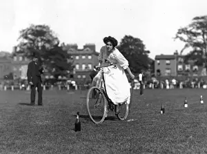 Outdoor Game Prints: Bicycle Gymkhana
