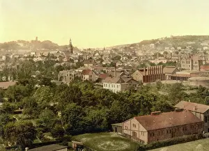 Representation Prints: Bielefeld in North Rhine-Westphalia, Germany, Historical, Photochrome print from the 1890s