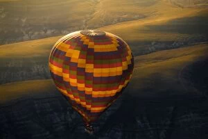 Images Dated 13th April 2013: Big balloon over Cappadocia