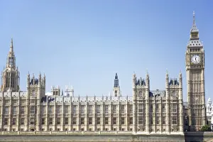 Big Ben And Houses Of Parliament, London, England