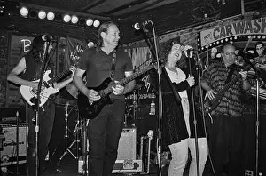 Huty25640 Prints: Big Brother & The Holding Company Play Manny's