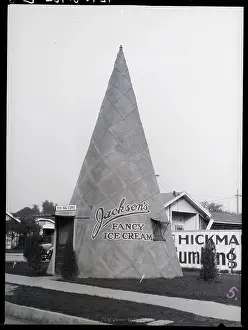 Shaped Prints: Big Ice Cream Cone Store