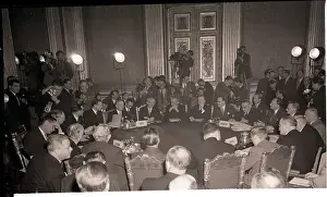 Byrnes Prints: Big Four Leaders at Peace Meeting