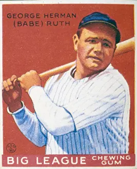 Batting Prints: Big League Chewing Gum Ad