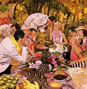 Ethnicity Gallery: Big Luau Party