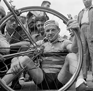 Biker in Tour de France