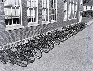 Bikes On Bike Rack