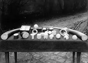 Artisanship Prints: Billiard Balls And Measuring Molds