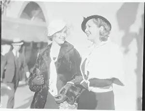Billie Dove and Mary Ashcraft Laughing Together