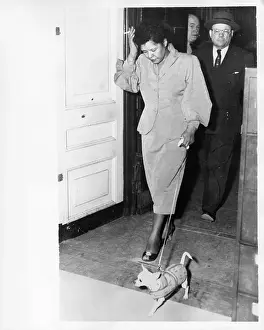 Billie Holiday Leaves Jail