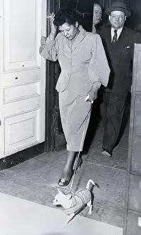 Exiting Prints: Billie Holiday Leaving Police Station