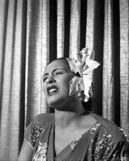 Images Dated 31st October 2013: Billie Holiday Sings