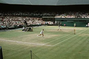 Wimbledon Prints: Billie Jean King at Wimbledon