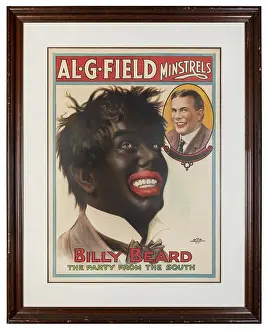 Gado Posters Prints: Billy Beard In Blackface