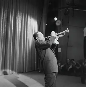 Acr07160becks Prints: Billy Eckstine Performing