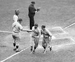 Scoring Prints: Billy Herman Crossing Home Plate
