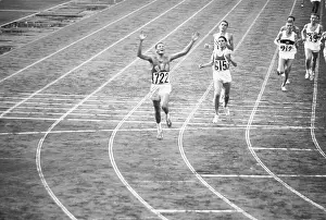 Victory Prints: Billy Mills Winning Race in Olympics