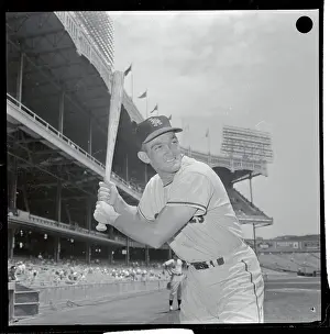 Billy Moran Preparing to Bat