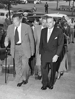Billy Rose And Attorney's Arrive At The Supreme Court For Divorce Proceedings