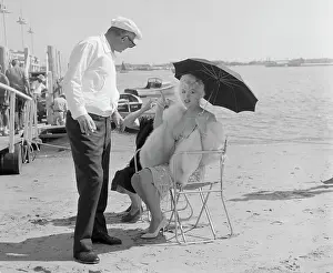 Screenwriter Prints: Billy Wilder and Marilyn Monroe Talking