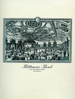 Nightclub Prints: Biltmore Hotel, Biltmore Bowl