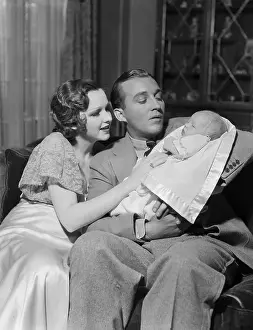 Infancy Prints: Bing Crosby with Family