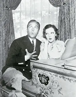 Bing Crosby with His Wife
