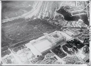 Madrid Prints: Bird's-Eye View Looking Down Upon Madrid