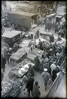 Jewish Prints: Birdseye View Of The Holiday Atmosphere