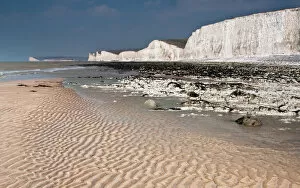 Images Dated 17th March 2016: Birling Gap Beach at Low Tide