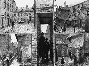 Landscape Architectural Prints: Birmingham Slums