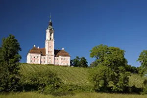 Monasteries Prints: Birnau monastery on Lake Constance, Baden-Wuerttemberg, Germany, Europe